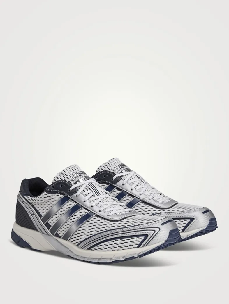 adidas Originals x Sporty & Rich Adizero Adios Mesh Sneakers