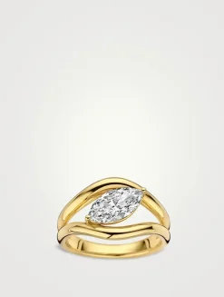 Amelia Ring With Marquise Lab Grown Diamond