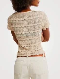 Angelina Lace T-Shirt