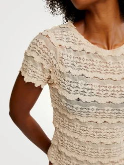 Angelina Lace T-Shirt