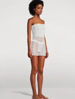 Ange Strapless Mini Dress