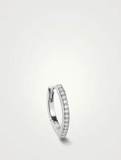 Antifer 18K White Gold Earring With Diamonds