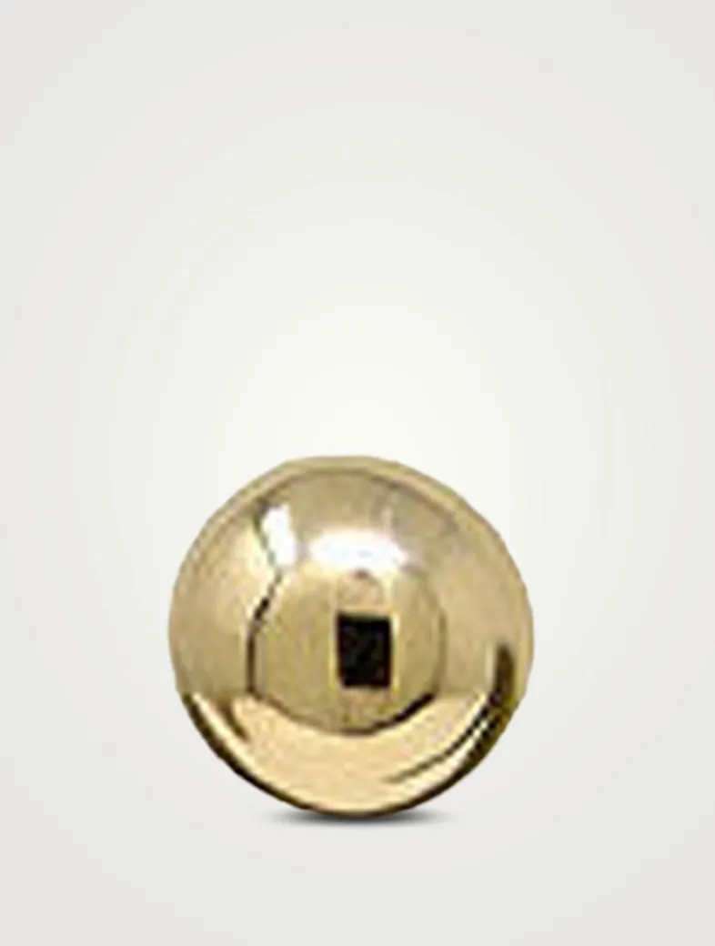 Anzie x Mel Soldera 14K Gold 2mm Ball Stud Earring