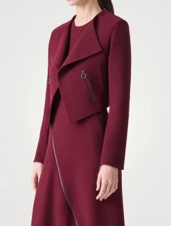 Ariel Asymmetric Biker Jacket