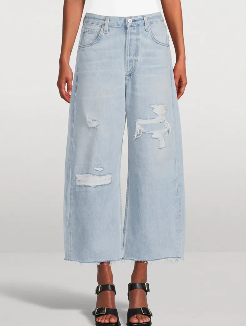 Ayla Baggy Crop Jeans