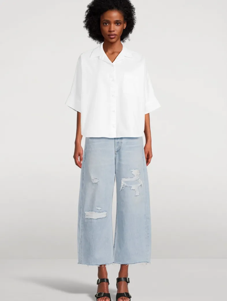 Ayla Baggy Crop Jeans