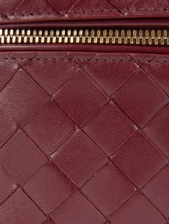 Bang Bang Intrecciato Leather Vanity Case