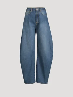 Barrel-Leg Jeans