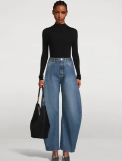 Barrel-Leg Jeans