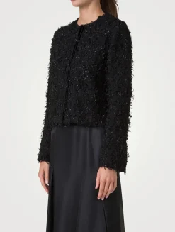 Bea Sequin Fringed Bouclé Jacket