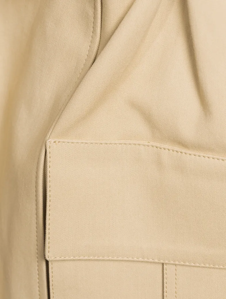 Belted Cargo Skirt