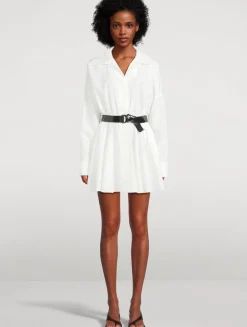 Belted Shirt Dress
