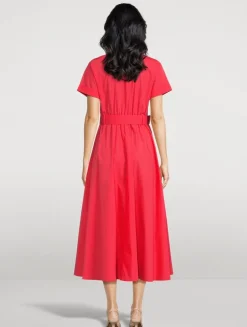 Belted Shirt Dress