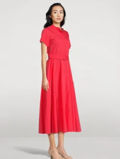 Belted Shirt Dress