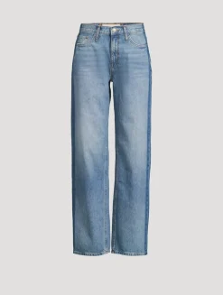 Birkin Mid-Rise Straight Leg Jeans