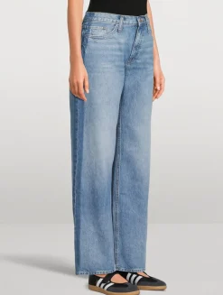 Birkin Mid-Rise Straight Leg Jeans