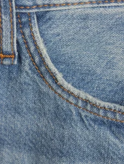 Birkin Mid-Rise Straight Leg Jeans