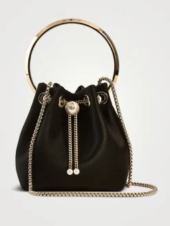 Bon Bon Satin Clutch