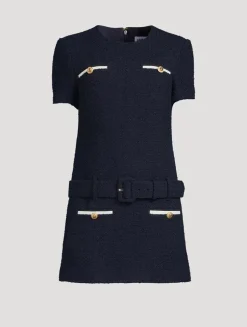 Bouclé Mini Dress