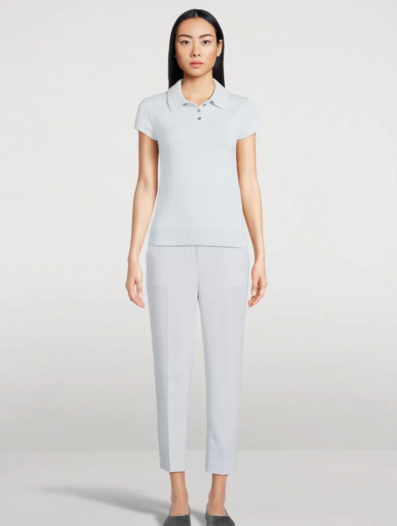 Bouclé Polo Shirt