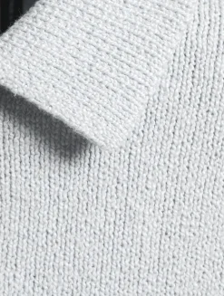 Bouclé Polo Shirt