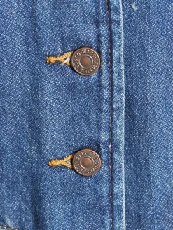 Braided Denim Vest