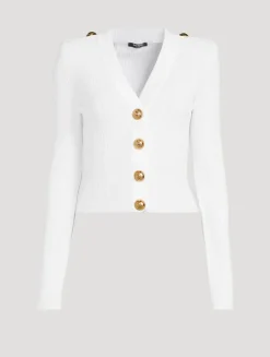 Cable-Knit Cardigan