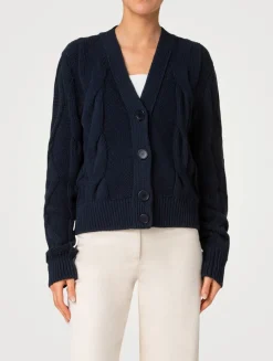 Cable-Knit Cardigan