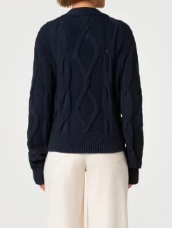 Cable-Knit Cardigan
