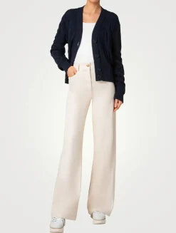 Cable-Knit Cardigan