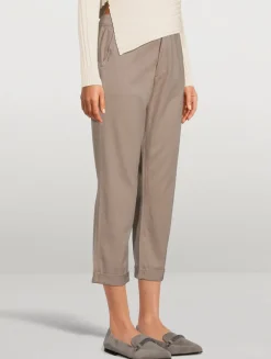 Caden Straight-Leg Tailored Trousers