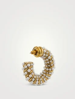 Candied Hoop Earrings