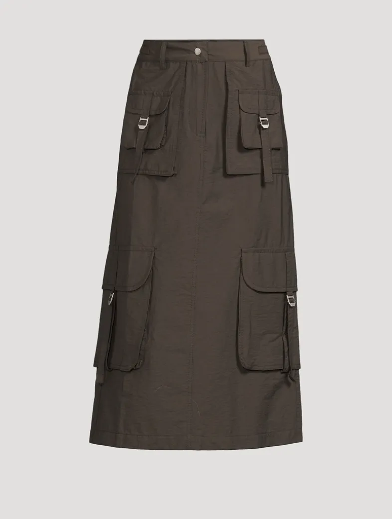 Cargo Midi Skirt