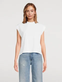 Caspen Cap-Sleeve T-Shirt
