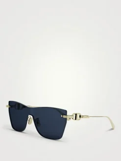 CD Chain M3U Butterfly Sunglasses