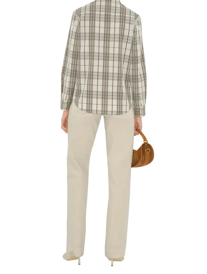 Check Cotton Shirt