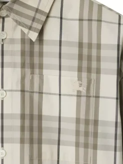 Check Cotton Shirt