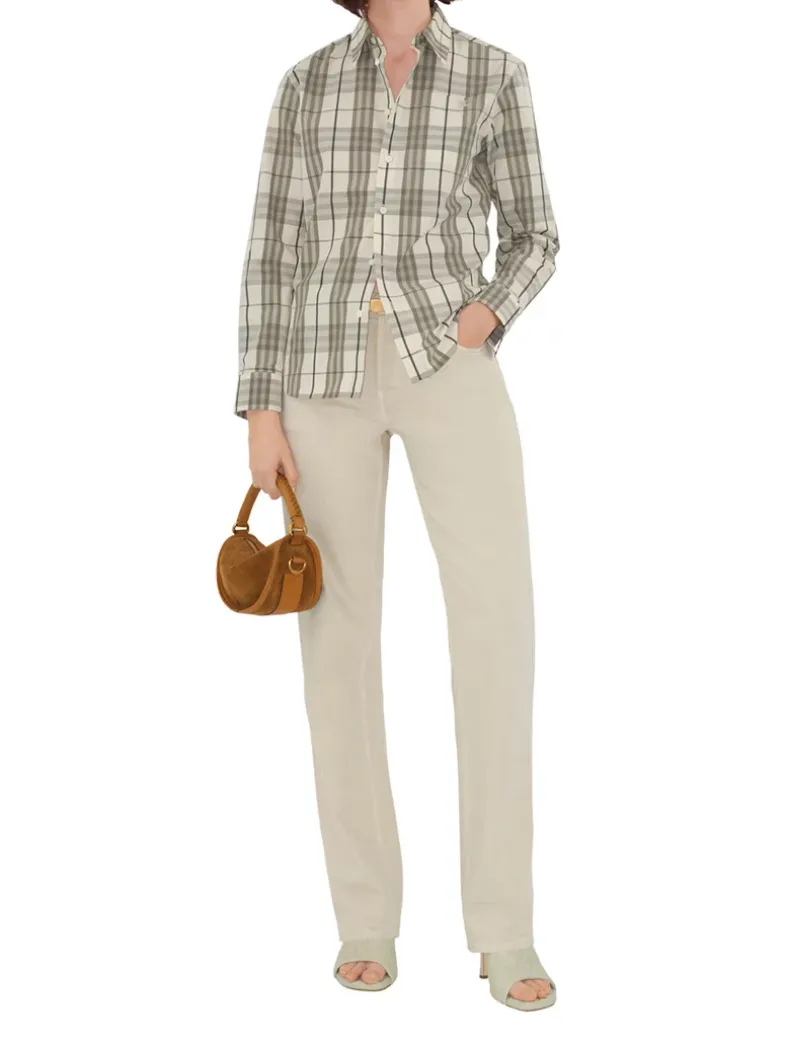 Check Cotton Shirt