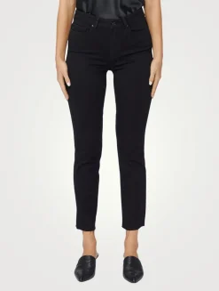 Cindy Raw Hem Skinny Jeans