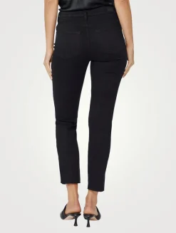 Cindy Raw Hem Skinny Jeans