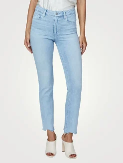 Cindy Ultra High-Rise Straight-Leg Jeans