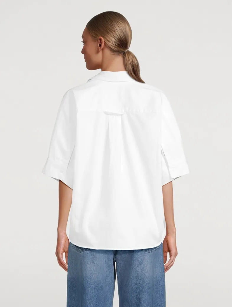 Claire Origami Poplin Shirt