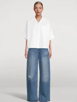 Claire Origami Poplin Shirt