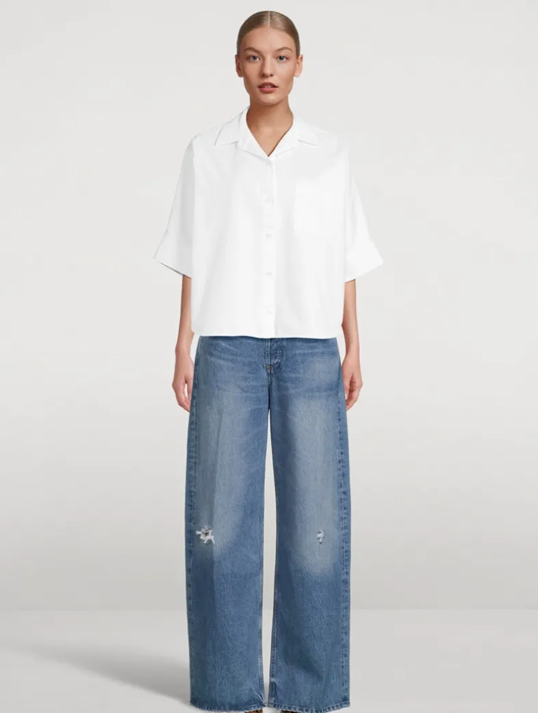 Claire Origami Poplin Shirt