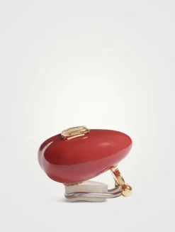 Coeur Royal Clip-On Earrings