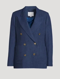 COH x Argent Chelsea Double-Breasted Blazer