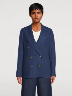 COH x Argent Chelsea Double-Breasted Blazer