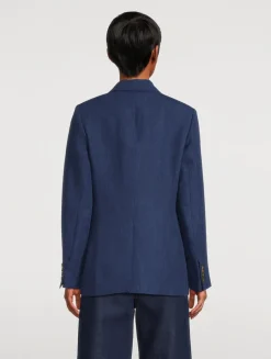 COH x Argent Chelsea Double-Breasted Blazer