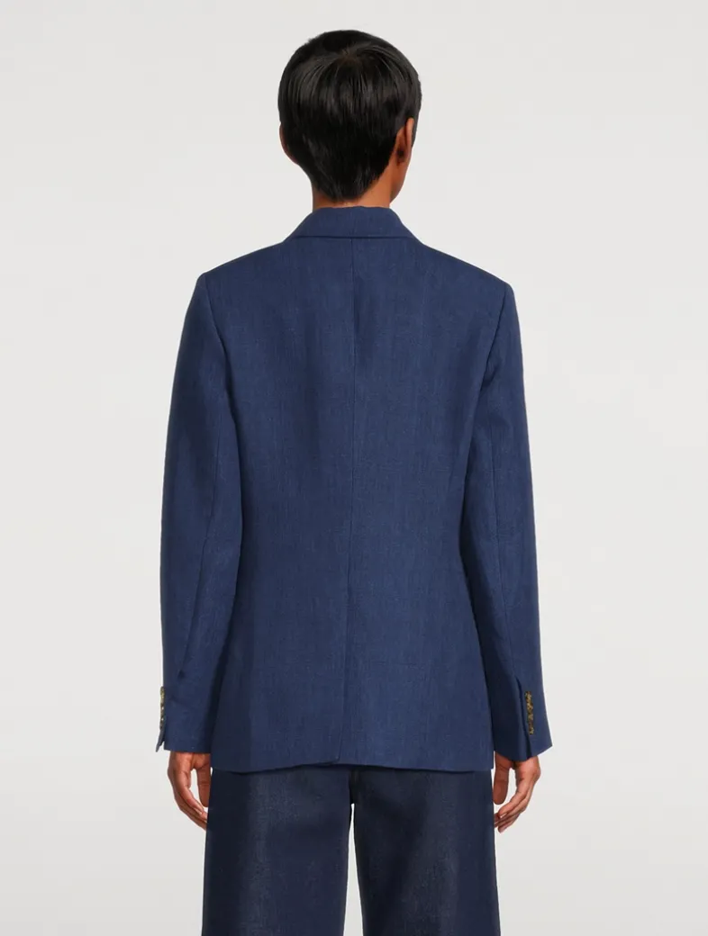 COH x Argent Chelsea Double-Breasted Blazer
