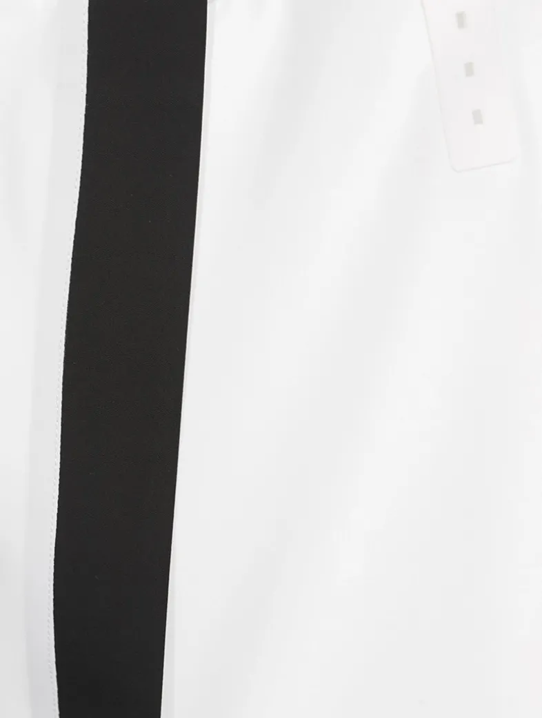 Contrast Sport Mini Skirt